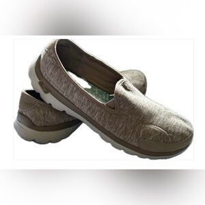 Casual Tan Slip-On Women's Shoes